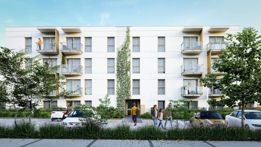 Wizualizacja frontowa bloku Wizualizacja frontowa bloku