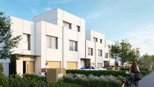 Wizualizacja domów szeregowych Wizualizacja domów szeregowych