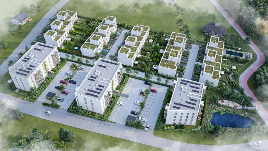 Wizualizacja z lotu ptaka Wizualizacja z lotu ptaka 5